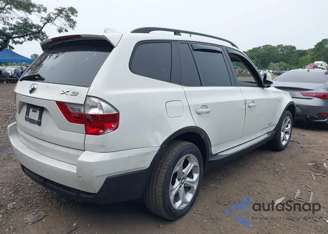 2010 BMW X3 xDrive30I из США, поврежденный, VIN WBXPC9C44AWJ32396